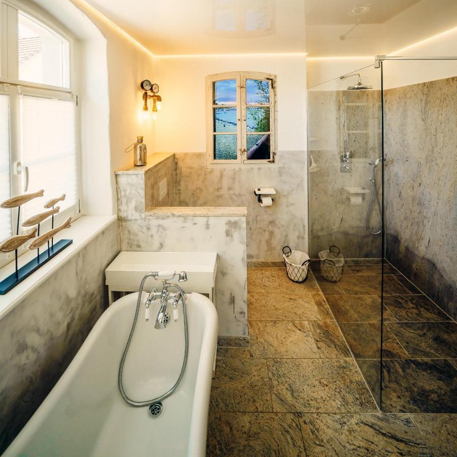 Alte Schmiede Mit Sauna, Pool Und Whirpool Im Aussenbereich Schoenstes Ferienhaus Der Lausitz Elsterheide ภายนอก รูปภาพ