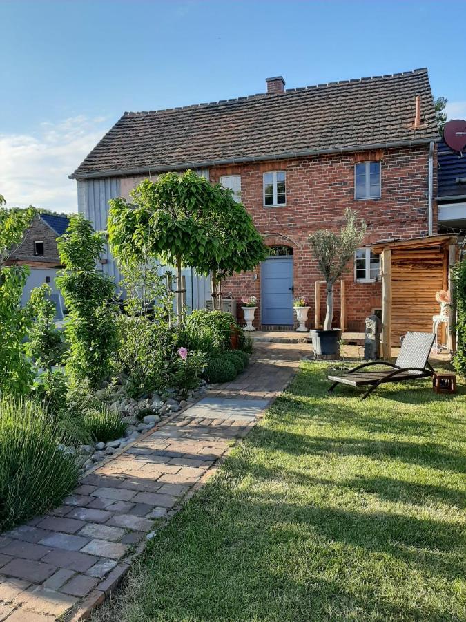 Alte Schmiede Mit Sauna, Pool Und Whirpool Im Aussenbereich Schoenstes Ferienhaus Der Lausitz Elsterheide ภายนอก รูปภาพ